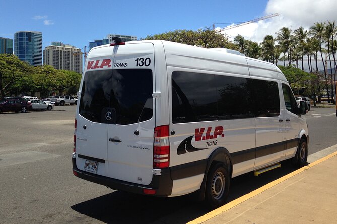 Arrival Trasfer: Airport Shuttle Honolulu and Cruise Terminal - From the airport to Pier 2 Cruise Terminal