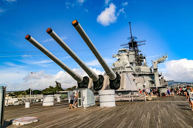 Best Of Pearl Harbor: USS Arizona Memorial & Historic Honolulu - The King Kamehameha Statue is a quick downtown pause