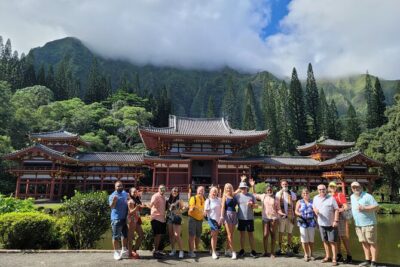 Byodo In Temple, Waimea Botanical Garden-Waterfall: Includes Fees
