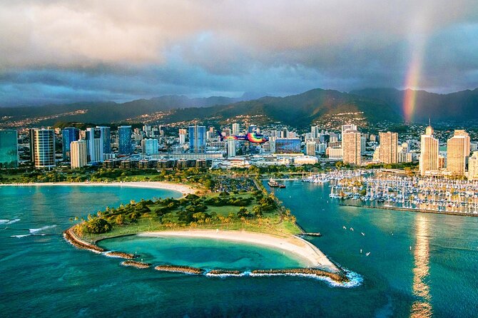 City By The Sea - 20 Min Helicopter Tour - Doors Off or On - Waikiki from the air