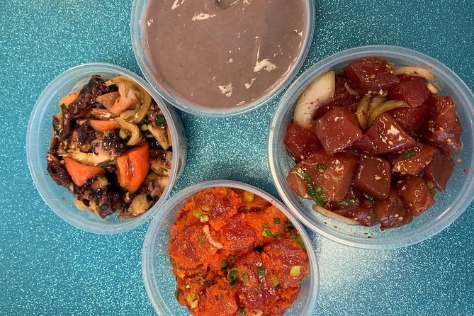Da Local's Food Tour of Oahu - Poke at a local seafood market
