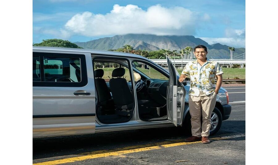 DEPARTURE-Private Transfer waikiki to HNL airport by minivan - Key points at a glance