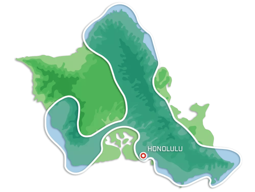 From Honolulu: Complete Oahu Island Helicopter Tour - The North Shore, Viewed at Speed