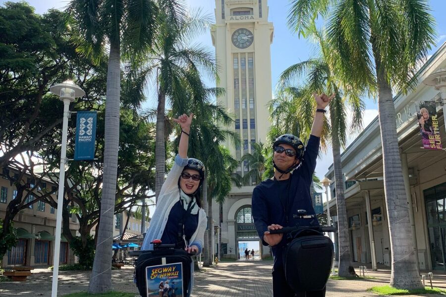 History & Culture Tour in Honolulu via Segway - The State Capitol and the changing center of Honolulu