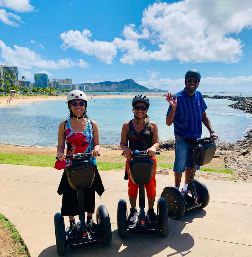 Honolulu: Magic Island & Beach Segway Tour - Starting at Kewalo Basin with a practice session