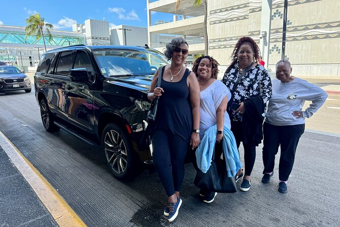 Honolulu SUV Transfer - Hotel, Airport, Port (1-5 passengers) - The ride into Waikiki