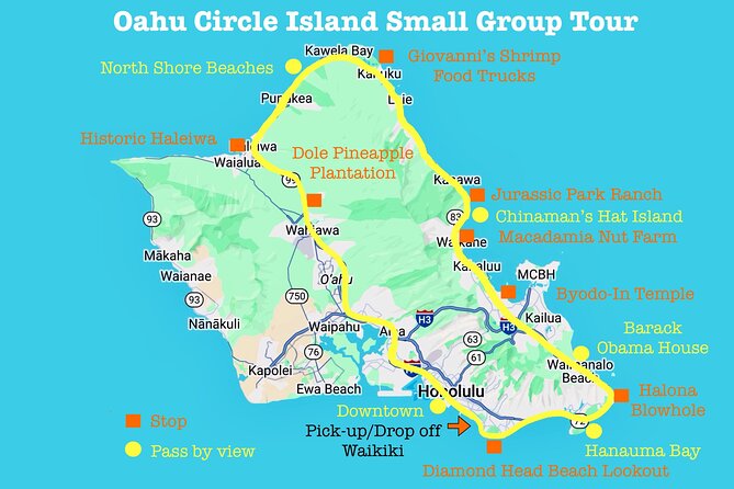 Oahu Circle Island Small Group Tour - Why this island circle works well in one day