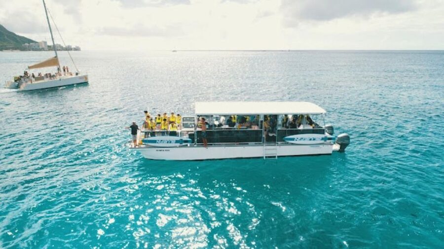 Oahu Snorkeling with Turtles, Water Scooter, Paddleboard - Turtle Canyon gives this short tour its purpose