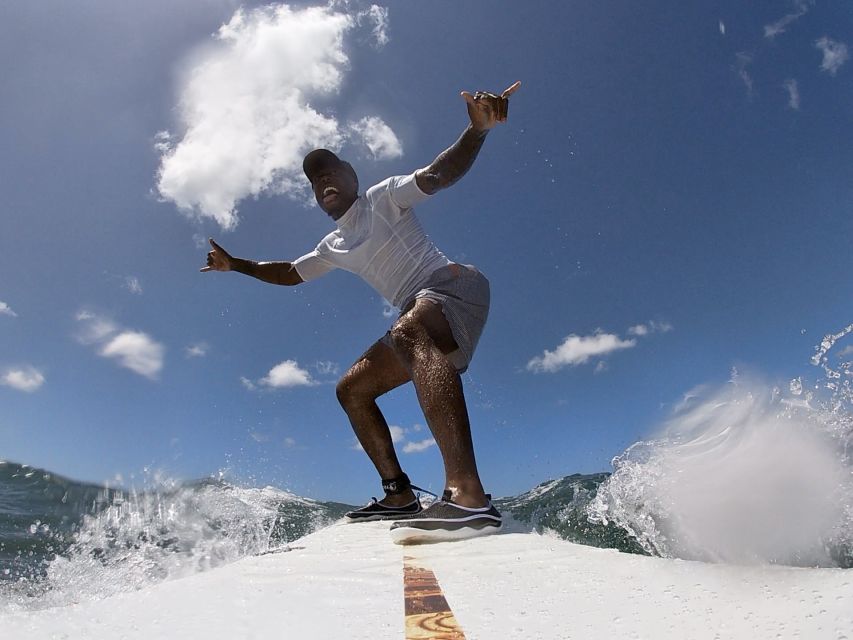 Oahu: Surf Lesson - GoPro footage adds real value