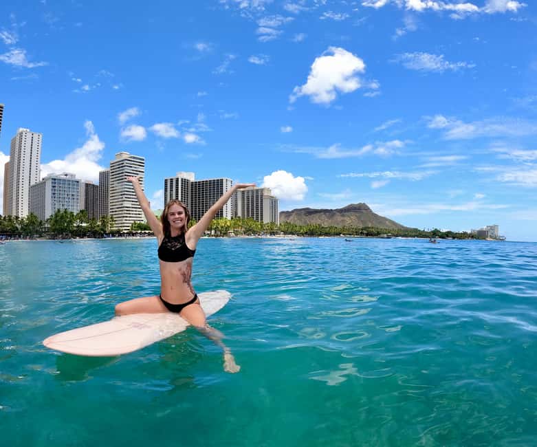 Oahu: Waikiki Beginner Private Surf Lesson- Female Guide - Equipment, clothing, and what is not supplied