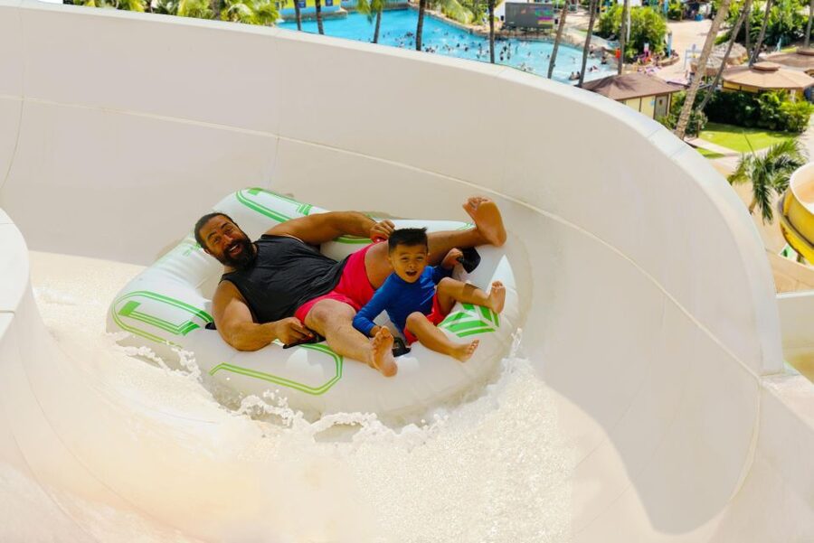Oahu: Wet 'n' Wild Waterpark Ticket with Waikiki Transfer - Hawaiian Waters brings a slower rhythm