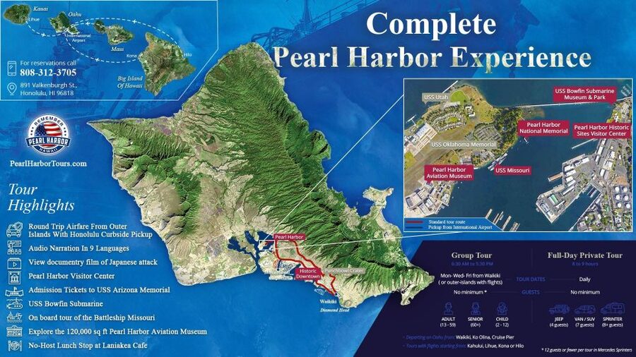 Pearl Harbor and Oahu Circle Island Tour FROM KONA - Dole Pineapple Plantation and the road north
