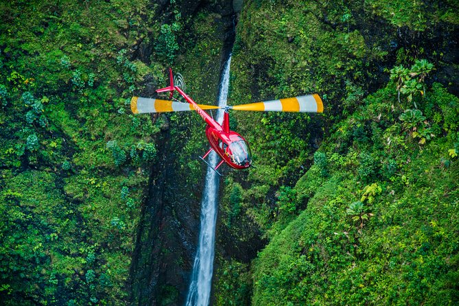 Private 45 Minute Helicopter Tour with Romantic Landing - Mountain ridges and Sacred Falls