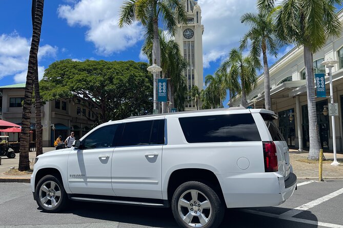 Private Luxury Escalade Transfer: HNL Airport & Cruise Ports - A calmer way to begin a Honolulu visit