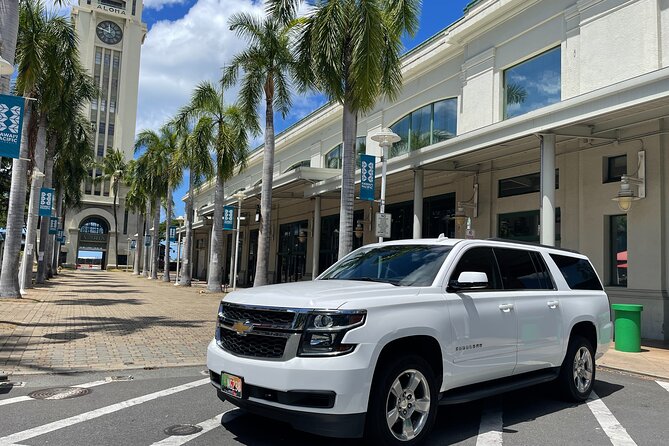 Private Luxury Escalade Transfer: HNL Airport & Cruise Ports - What the $160 group price really means