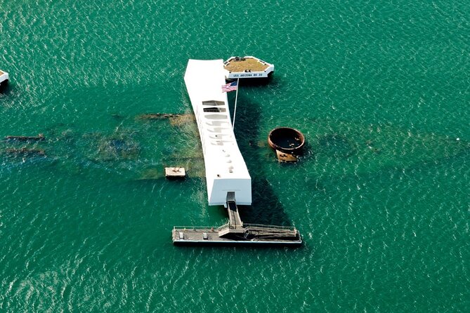 PRIVATE Pearl Harbor: Arizona Memorial, Missouri Ship & City Tour - Historic Honolulu from the vehicle