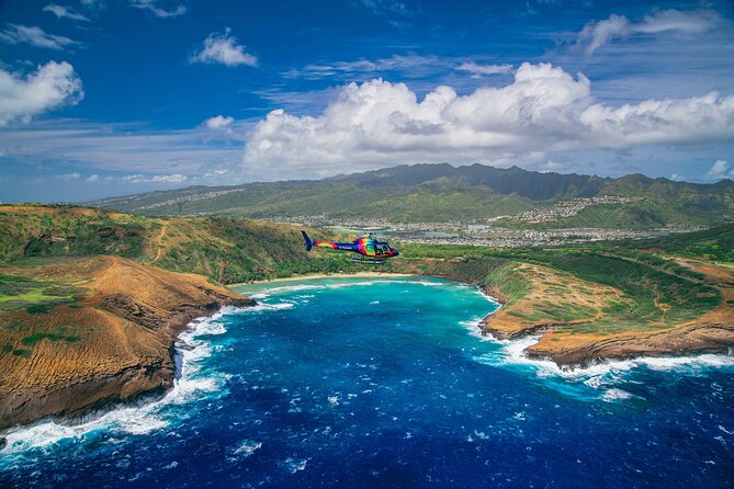 Royal Crown of Oahu - 60 Min Helicopter Tour - Doors Off or On - The North Shore, Banzai Pipeline, and Waimea Bay