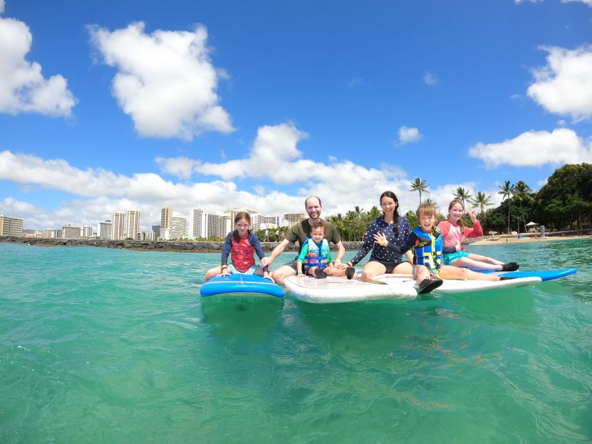 Waikiki: Family, Private, and Group Surfing Lessons - Key points to know before booking