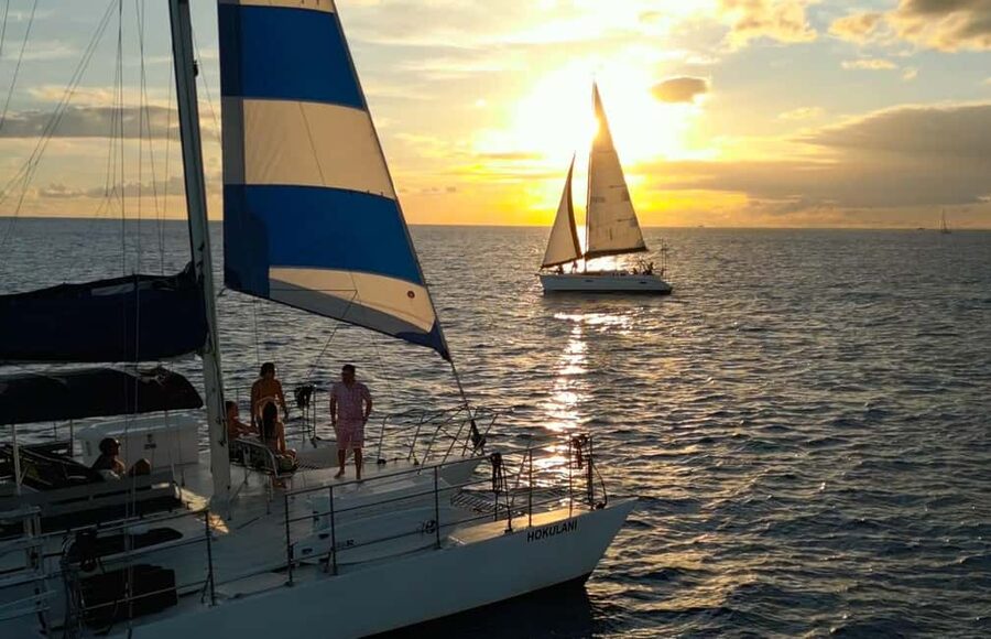 Waikiki: Sunset Swim & Sailing Experience - A Waikiki Sunset With More Than a Boat Ride